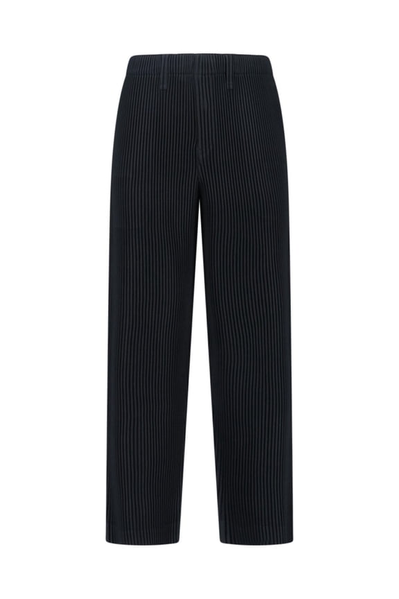 Straight-Leg Trousers With Minimalist Design And Clean Silhouette (Men's)