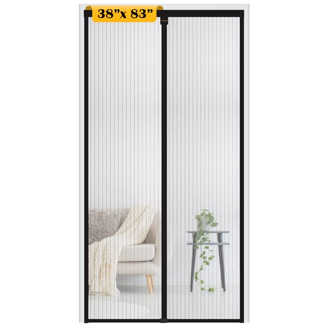 Hommie Screen Door , Self Sealing Mesh Screen, Fit Door Size