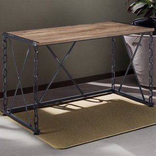 Rustic oak desk walmart cheap