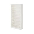 thumbnail image 1 of Hommoo Modern Wood Freestanding Shoe Cabinet, 8 Tiers 40-45 Pairs Shoe Storage Rack Organizer for Entryway, White, 1 of 6