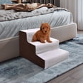 thumbnail image 1 of Hommoo Pet Steps and Stairs for Dogs Cats, 3 Step Pet Gear Easy Pet Stairs, Portable, Lightweight, 1 of 7
