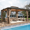 thumbnail image 1 of Hommow 12’ x 14’ Hardtop Gazebo, UV-Resistant Canopy with Durable Aluminum Frame, 1 of 8