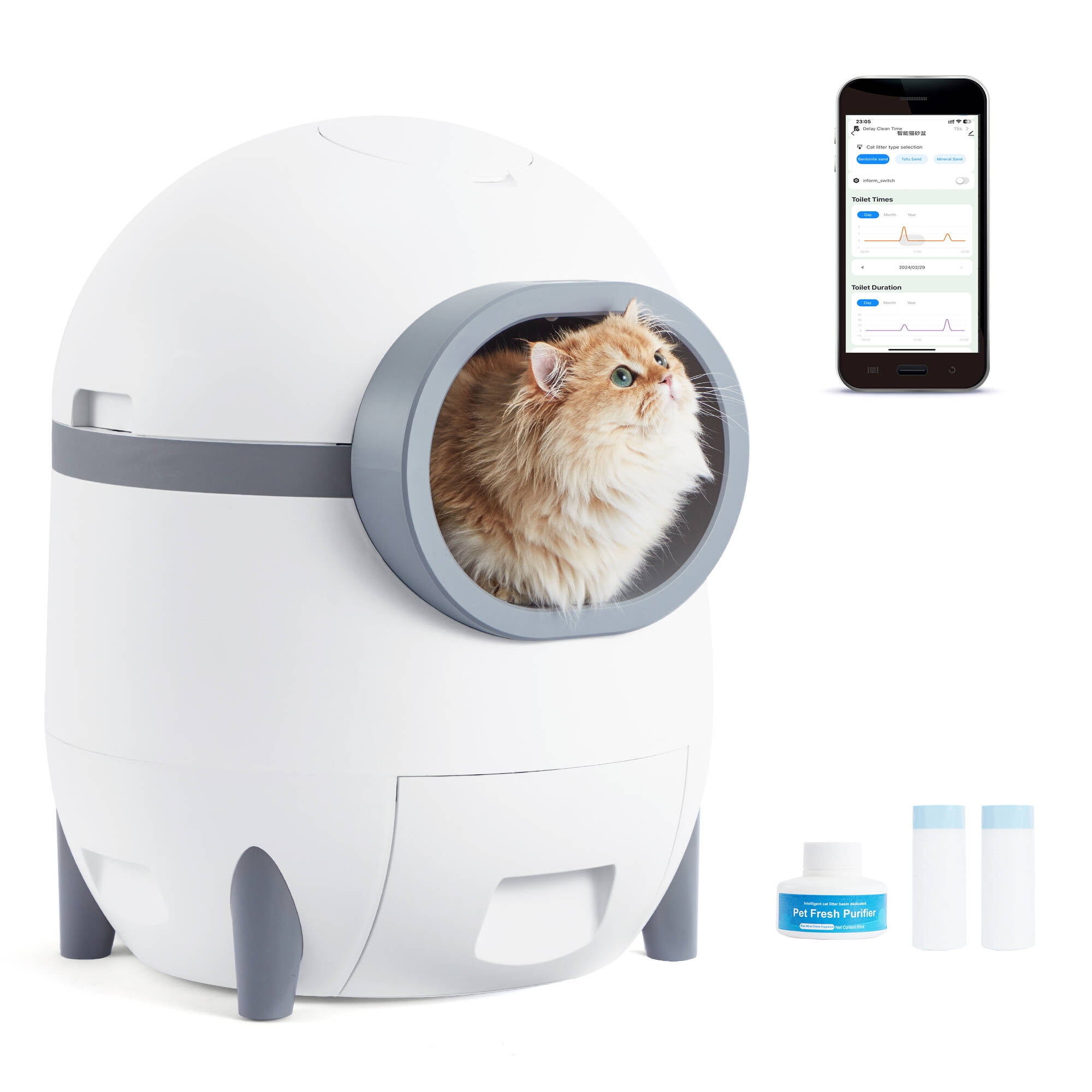 Moving litter box hot sale