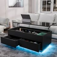 vidaXL Coffee Table End Table with Storage Shelf Side Couch Table ...