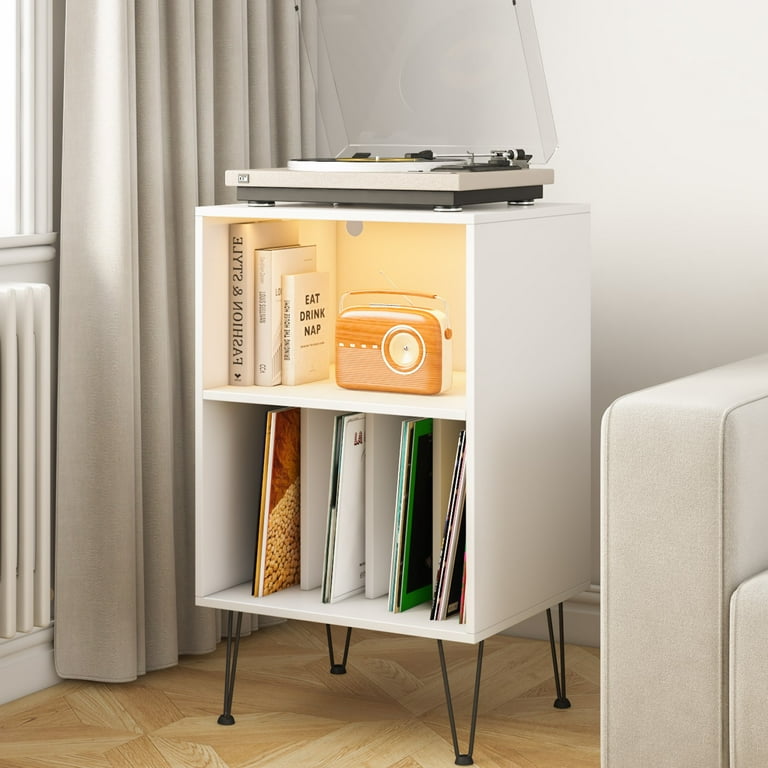 Tall cheap record cabinet