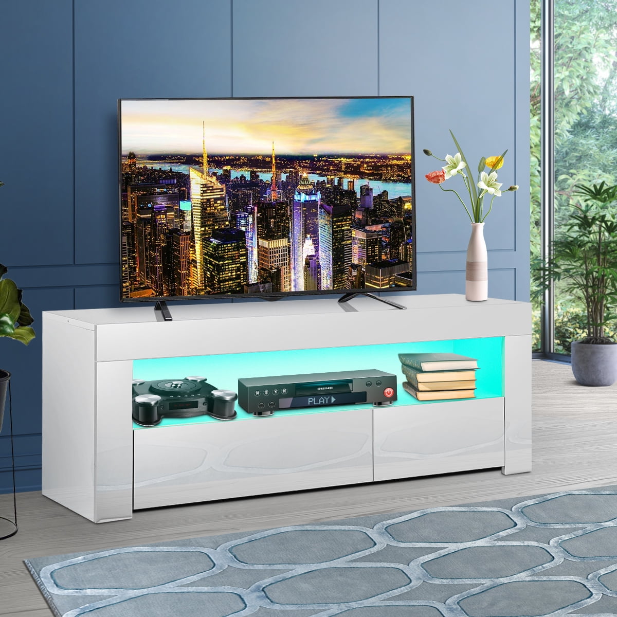 https://i5.walmartimages.com/seo/Hommpa-TV-Stand-High-Gloss-TV-Cabinet-with-LEDs-for-TVs-up-to-55-inch-2-Drawers-Modern-Media-Console-Entertainment-Center-White-Finish_6db49dfb-81fa-405b-a08f-0bce9036718e.53698509a299ed7d84776d12e43e8805.jpeg