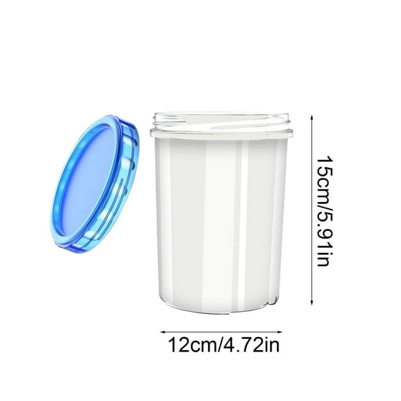 Homng Clear Storage Food Container, Freezer Storage Containers Airtight Plastic Storage Containers with Top Lids Soup Meal Prep Containers Stackable | Leakproof | Microwave/Dishwasher