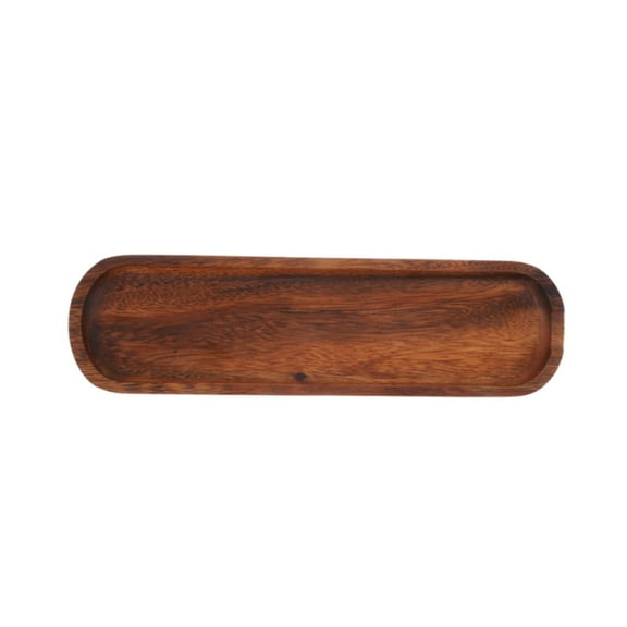 Homng New Arrivals! Tray*1 Acacia Wood Tray, Wood Dough Bowl Hand Carved Table Display Wooden Bowls Decorative Table Centerpiece for Kitchen