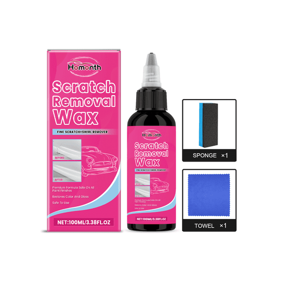 Homonth Car Scratch Remover - Quick Paint Repair & Polishing Agent for Car Maintenance