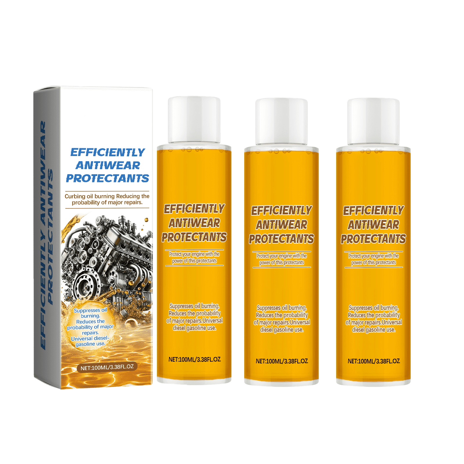 Homonth Engine Anti-wear Protector, Engine running-in Protector, Engine ...