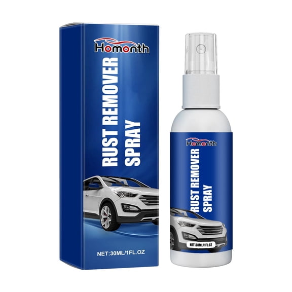 Homonth Rust Remover Spray, Car Wheel Reconditioning Rust Removal Paint Polishing Cleaning Decontamination Spray