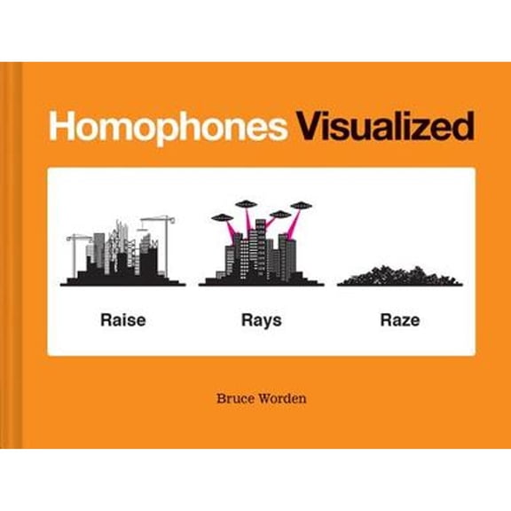 Homophones Visualized : (Book Lover Gift, Nerdy Word and Wordplay Book) (Hardcover)