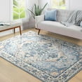 thumbnail image 1 of Homore Traditional Pattern Mystic Medallion Area Rug,4' x 6',Cream, 1 of 7