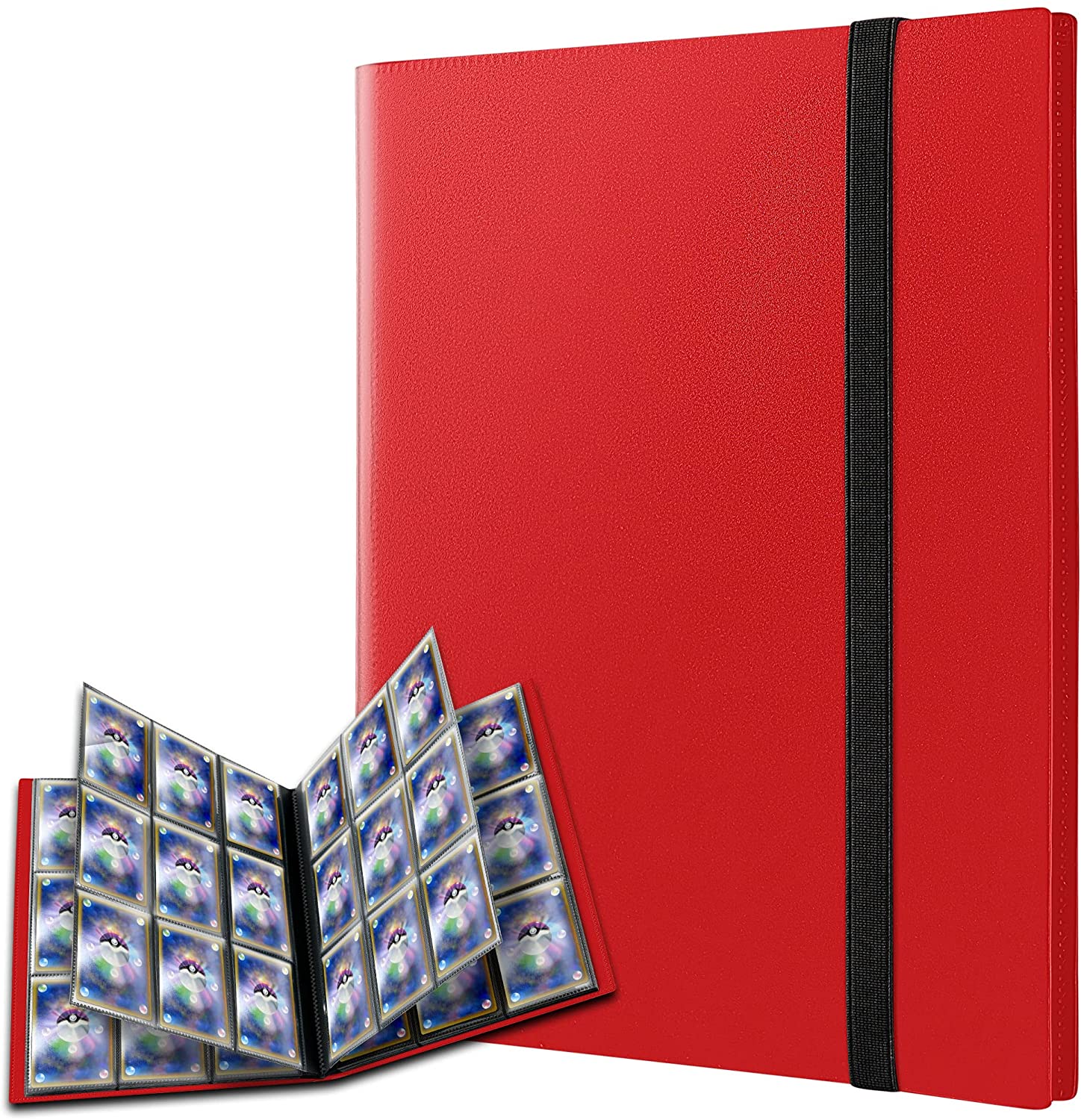 2CFUN Hard Card Sleeves PVC Trading Card Holder Clear Protective Sleeves Holder for Baseball