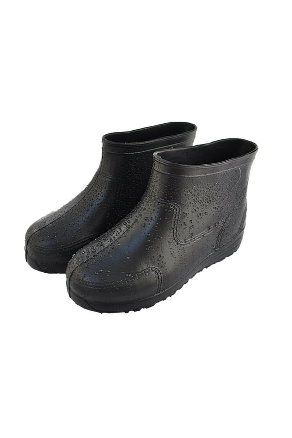 1 Pair Mens Boots Waterproof EVA Concave and Convex Sole for Medical Institutions