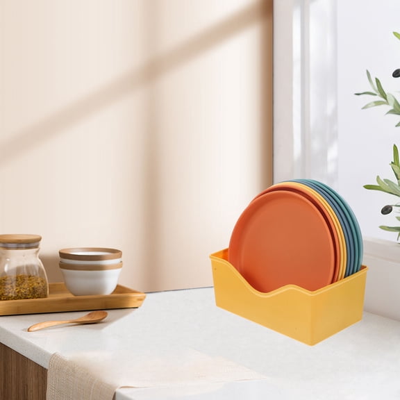 Homoyoyo Assorted Color Plastic Snack for Home Kitchen Living Room Decor and Lightweight