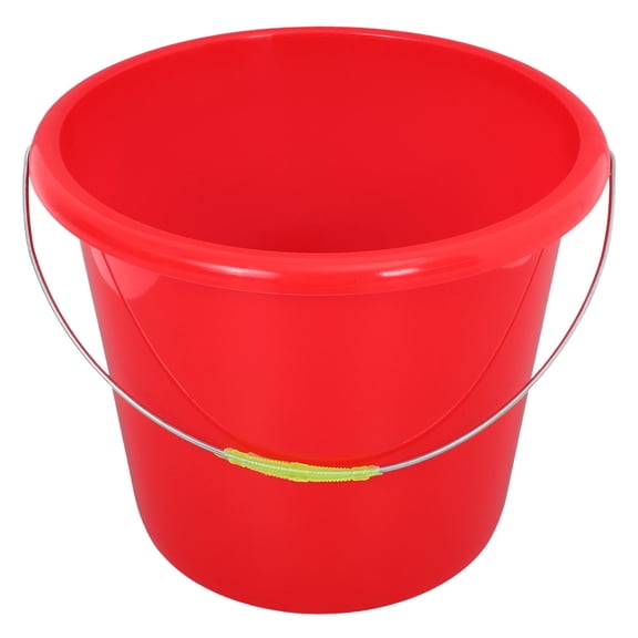 Homoyoyo 1 Set Red PP Water Pail for Household Chores and Cleaning
