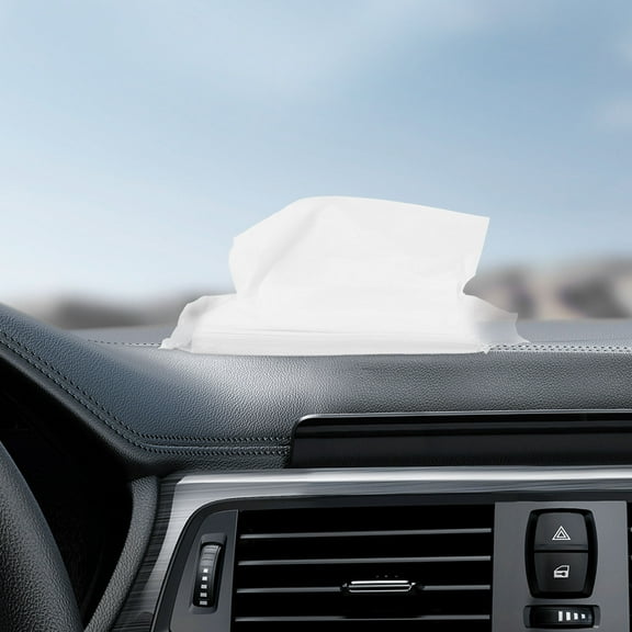 Homoyoyo 10 Packs Car Tissue Refills White Paper Soft and for Car Use and Interior Accessories