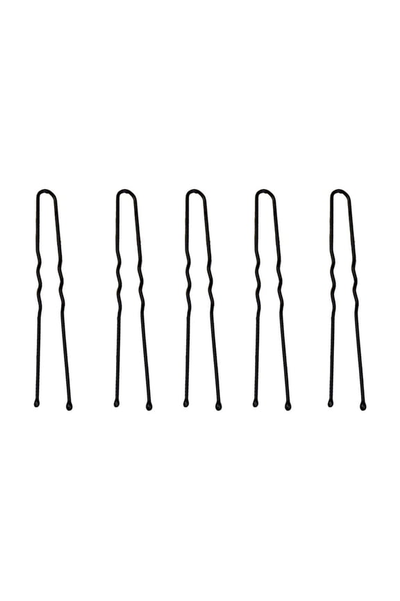 100pcs Black U Shaped Hair Pins Set for Women, Bridal Showers, Updos, Everyday Hair Styling Accessories