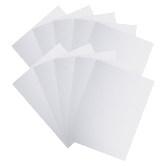 Homoyoyo Aluminum Sublimation Blanks Silver Vibrant 10Pcs