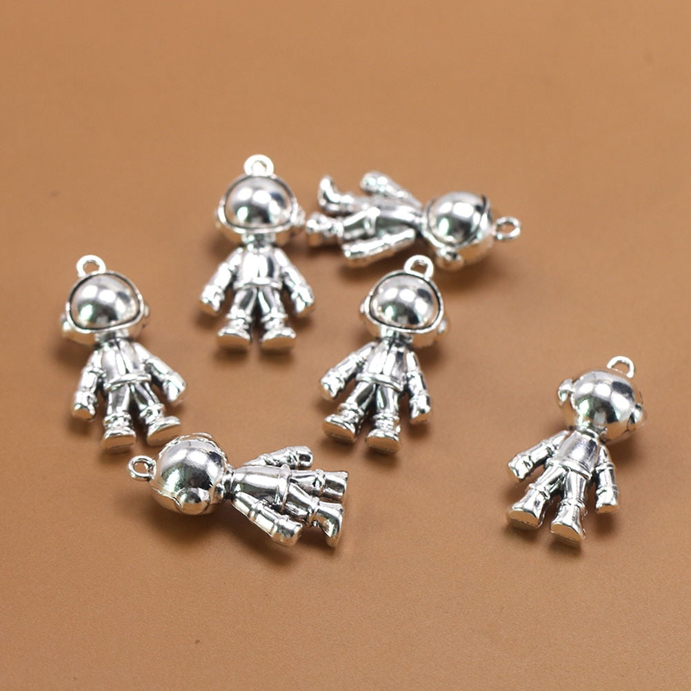 Lot De 10 Pendentifs Léopard 3D En Alliage - Breloques Pour Colliers, Bracelets Et DIY