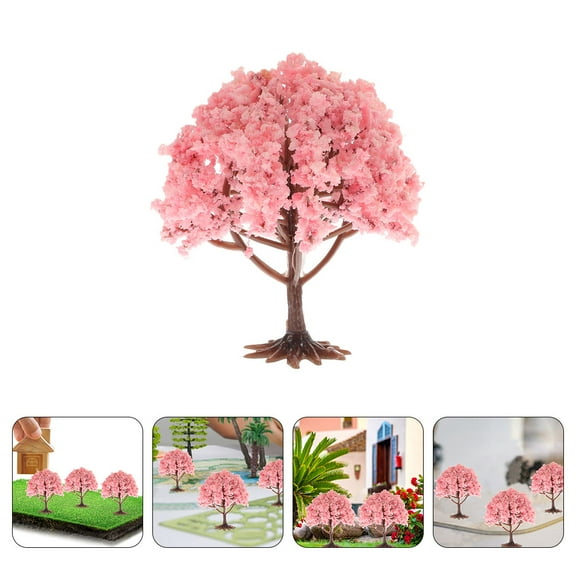 Homoyoyo Simulation Tree Model for Home Decoration, Safe ABS Material, Lifelike Design, Set of