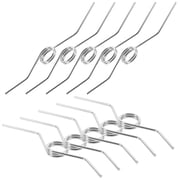 Homoyoyo Stainless Steel Pruning Shear Springs V-Shape Plated Silver for Garden Use 10Pcs