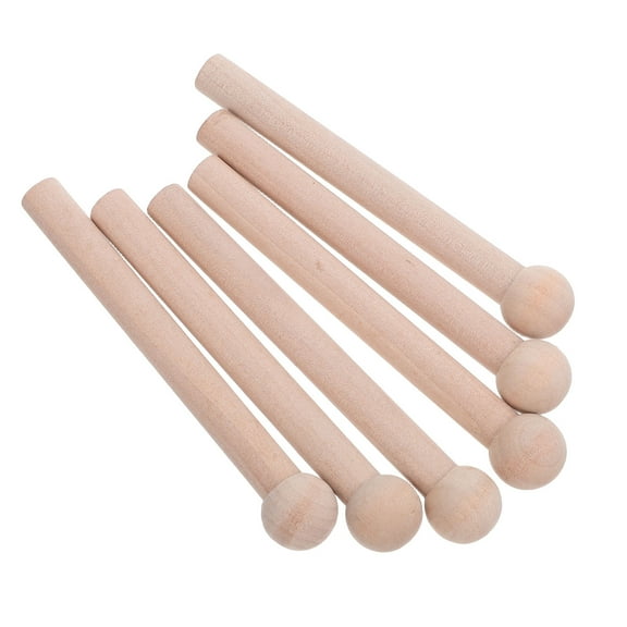 Homoyoyo Solid Wood Pegs for Wooden Pegboard Accessories, Flexible Storage Solutions