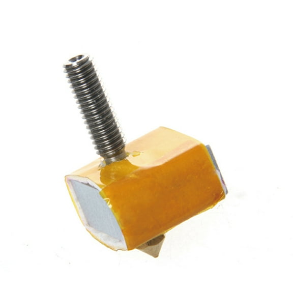 Homoyoyo Heating Block Cotton Yellow for 3D Printer Nozzle Heat Preservation 10Pcs
