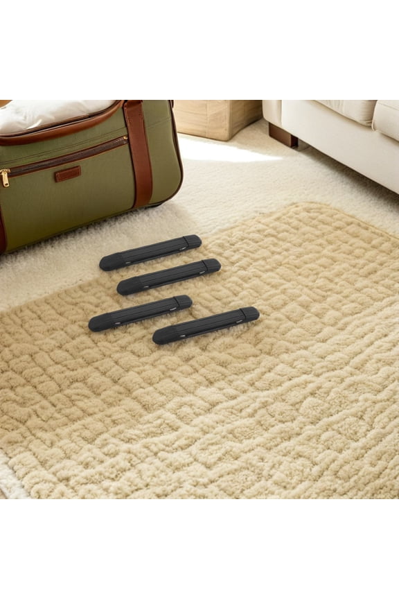 12Pcs Lightweight Black Plastic Luggage Case Handles for Motorbike Replacement Accessories