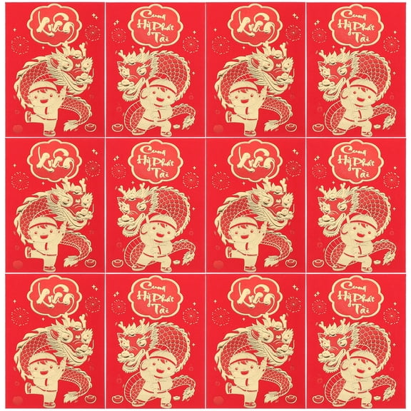 Homoyoyo Red Envelopes with Traditional Chinese Festival Designs, Cute Lucky Money Packets for Lunar New Year and Special Occasions