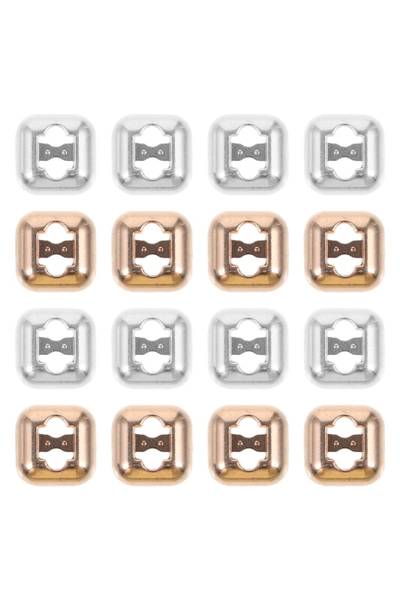 Work Boot Clips No Tie Shoelace Buckle Lock Zinc Alloy 16Pcs