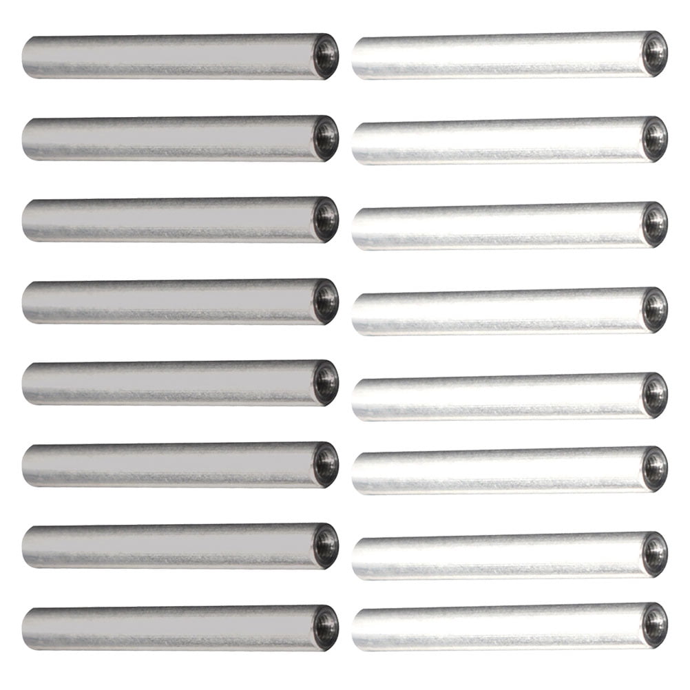 Homoyoyo Rv Water Heater Anode Rod Silver 16Pcs 2.8X0.3X0.3In Iron Aluminum