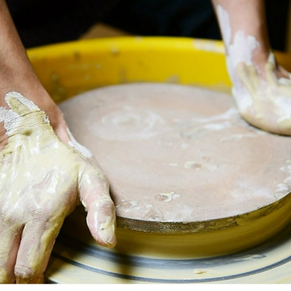 Homoyoyo Light Brown Wedging Board for Ceramic Artists - Clay Board for Pottery and Sculpting, 1 Set