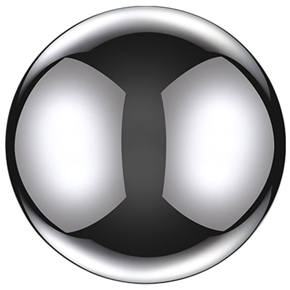 Homoyoyo Reusable Ice Cube Rock Ball Silver Stainless Steel 1Pack