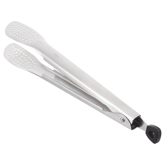 Homoyoyo 1Pc Practical Stainless Steel Food Clamp for Bbq and Kitchen Use