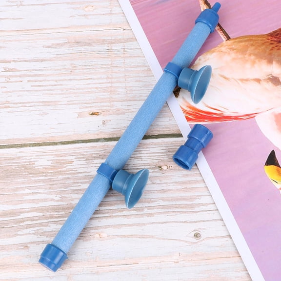 Homoyoyo Air Stone Bubble Bar Blue for Fish Tank Aquarium Oxygenation