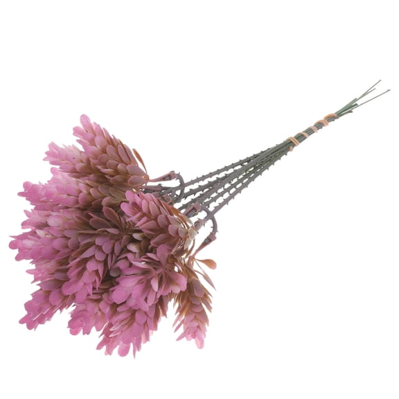 Homoyoyo Artificial Pineapple Leaves Decorative Plant Set for Home Office Table, Realistic Pineapple Grass, 6.9x5.5x3.5in