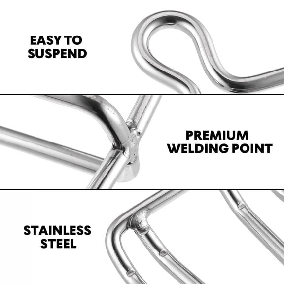 Homoyoyo Stainless Steel Poultry Hook, Rust-Resistant, Hanging Hook for Kitchen and Farm Use