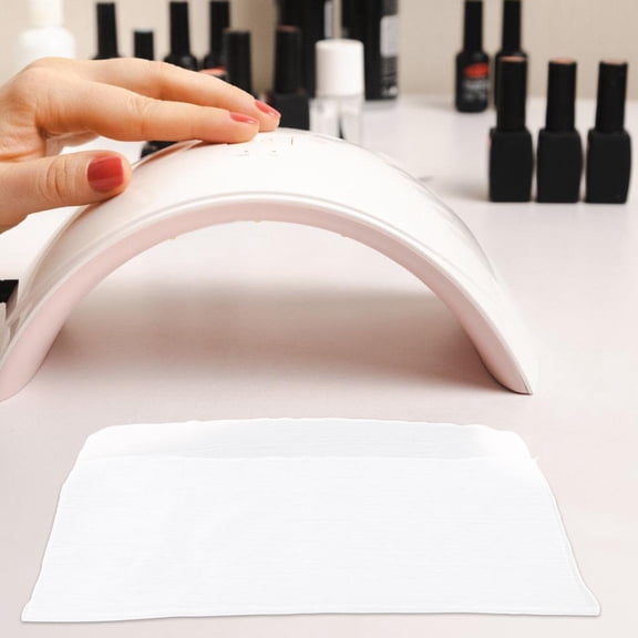 Homoyoyo Nail Art Photography Props Set Beige Fabric Background for Manicure Display and Nail Salon Decoration