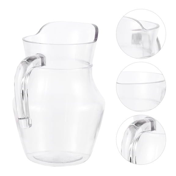 Homoyoyo PC Acrylic Wine Dispenser with Transparent Design, Sturdy Handle, Easy to Carry, 1 Piece Wine Bottle Holder