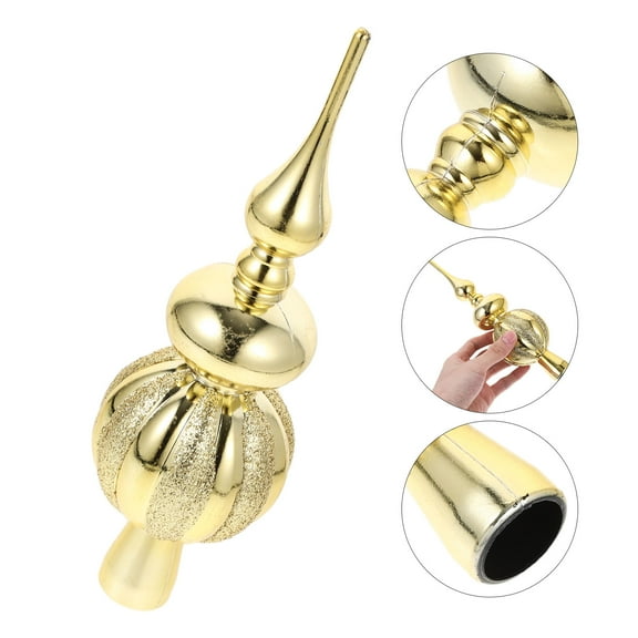 Homoyoyo Small Tree Topper Plastic Finial Tree Topper 1Pack