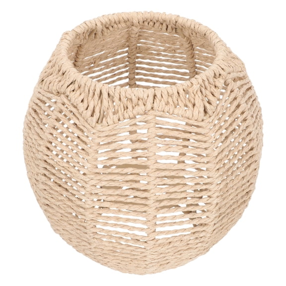 Homoyoyo Decorative Lighting Lamp Shade Paper Khaki 1Pcs