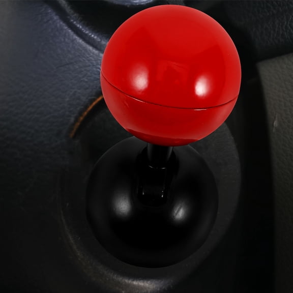 Homoyoyo 1Set Red Alloy Push Start Button Cover Car Joystick with Easy Installation for Daily Use