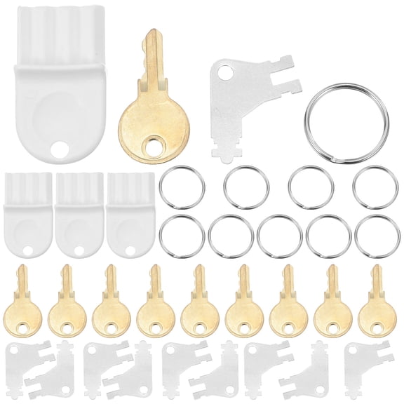 Homoyoyo Universal Toilet Paper Holder Key Set Assorted Colors Easy Open Design for Home Bathroom Use