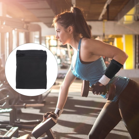 Homoyoyo Sports Armband Case for Phone with Card Holder and Money Pocket, Lightweight Travel Running Gym Accessory