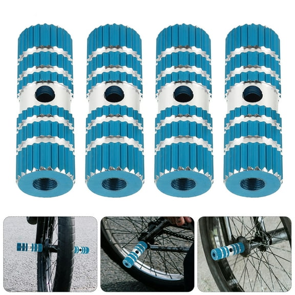 Homoyoyo Aluminum Alloy Bike Pegs Quick Release 2 Pair Accessories