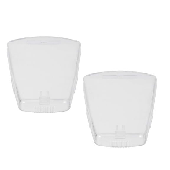 Homoyoyo Set of 2 Transparent Digital Piano Dust Covers with PP Material for Keyboard and Metronome