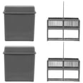 thumbnail image 1 of Homoyoyo Plastic Slide Staining Jar and Rack Set for Laboratory Use, Microscope Slide Holder and Staining Equipment, 1 of 8