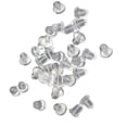 thumbnail image 1 of Homoyoyo 200 Pcs Plastic Earring Backs Lightweight Comfortable Jewelry Accessories for, 1 of 5
